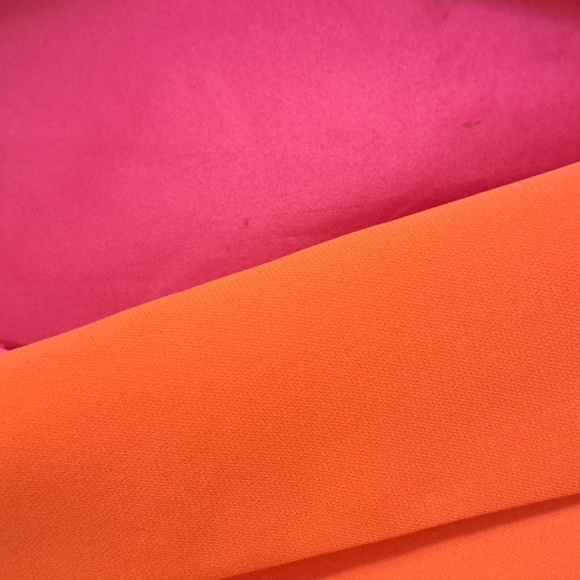 Forever 21 Bright pink,orange fuchsia long sleeve blazer jacket Size 6/S - Picture 3 of 12